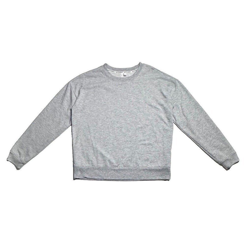 Joyspun Women’s Crewneck Sweatshirt Gray Size M 8-10 Pullover Lounge